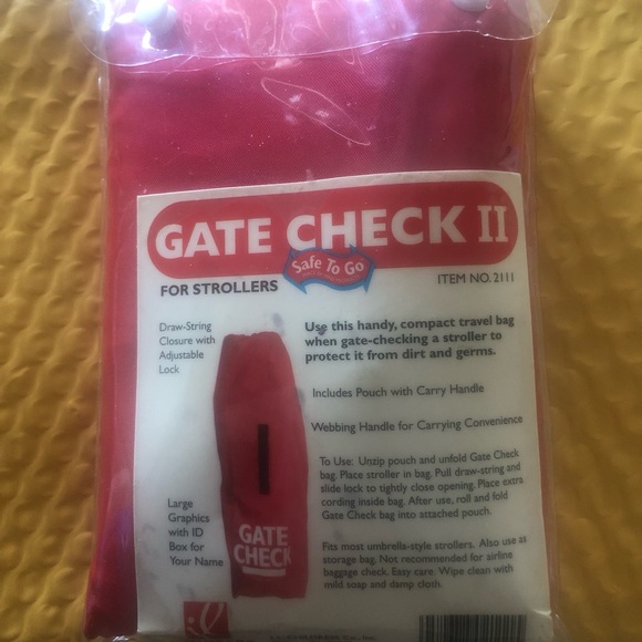 Gate check travel bag for strollers - Picture 2 of 2